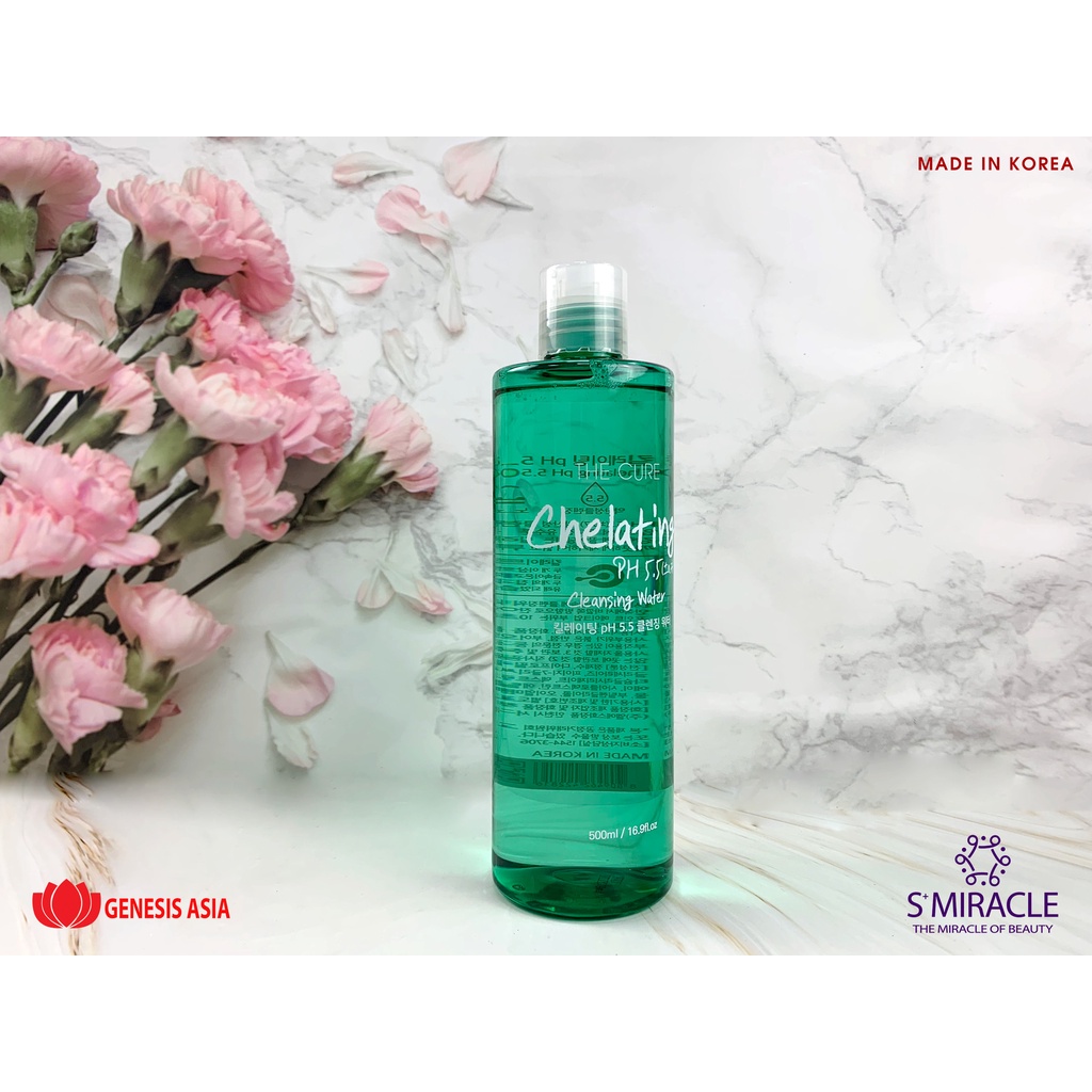 Nước tẩy trang The Cure Chelating Smiracle 500ml chính hãng Hàn Quốc | BigBuy360 - bigbuy360.vn