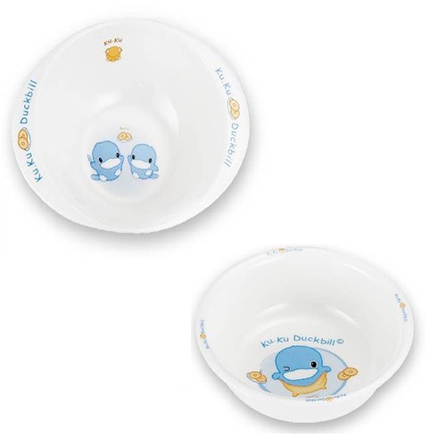 Chén ăn dặm cho bé nhựa melamine kuku ku3001 ku3002
