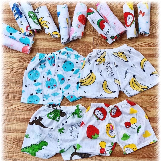 Com bô 100 quần chục coton giấy