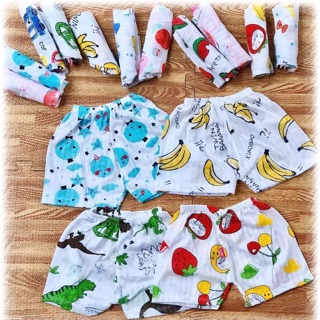 Com bô 100 quần chục coton giấy