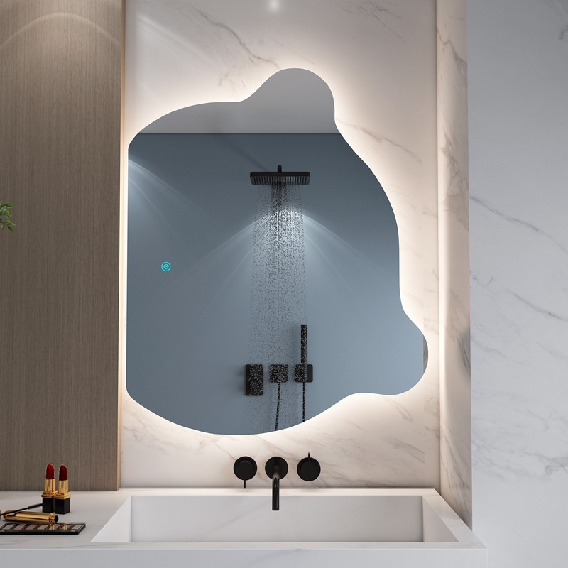 (HỎA TỐC 1-2H + TẶNG QUÀ) Gương Gấu decor phòng tắm, bàn trang điểm VUADECOR led cảm ứng, led triệu màu nhiều kích thước