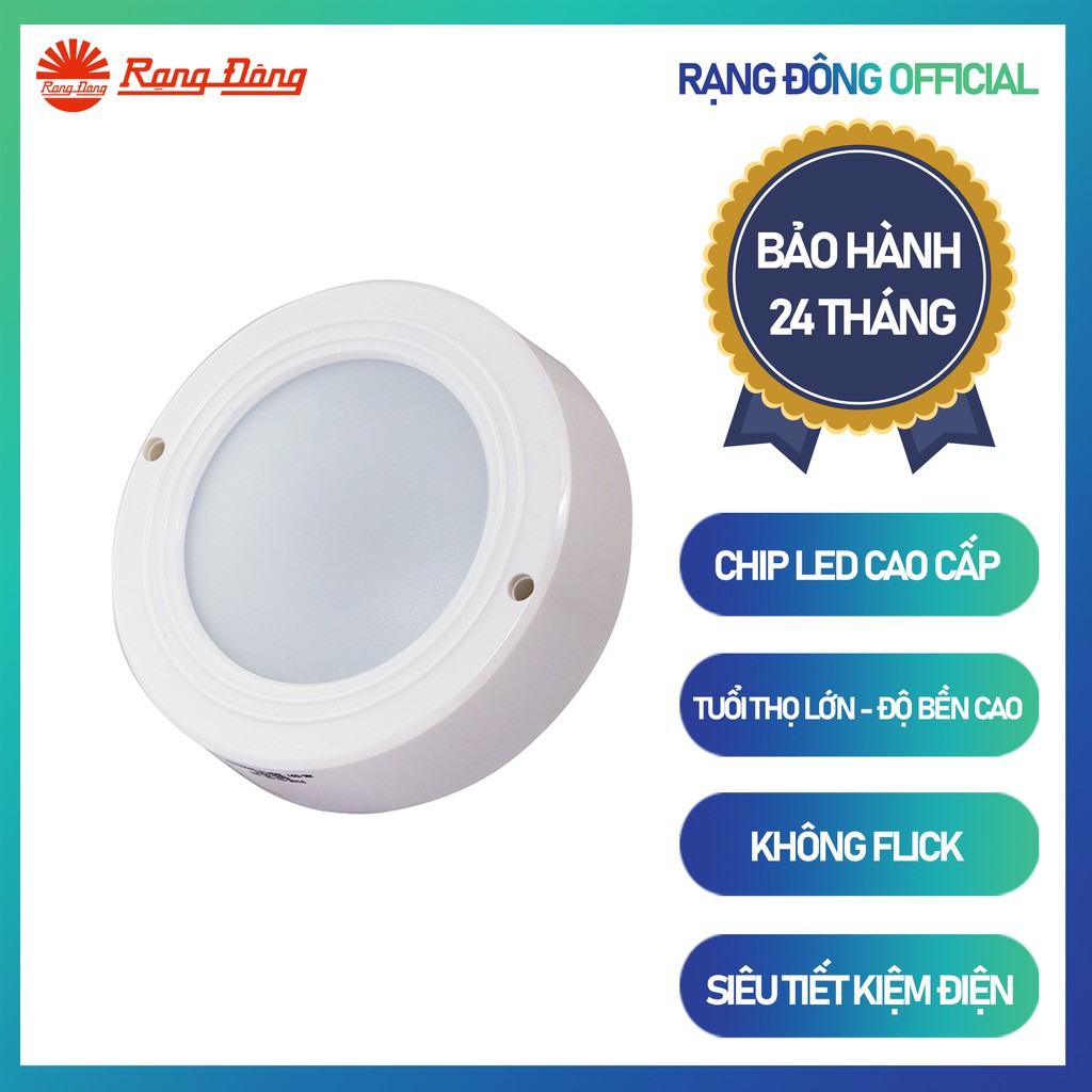 Đèn LED ốp trần tròn Rạng Đông model D LN05L