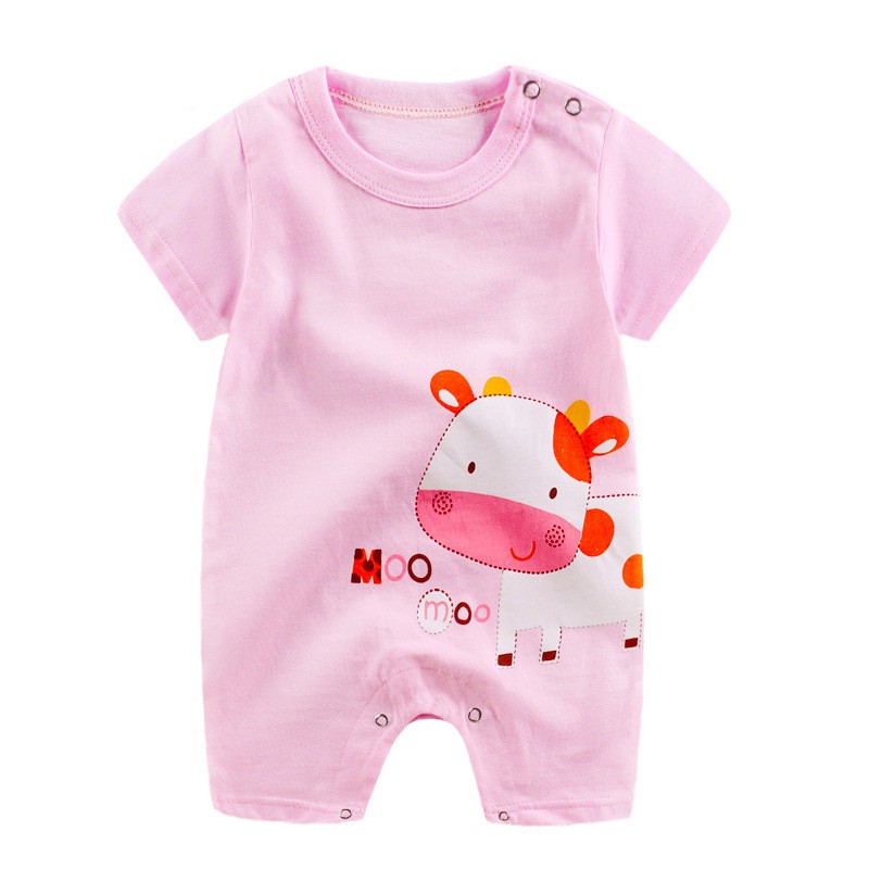 Bộ Body Cộc Tay Ngộ Nghĩnh Cho Bé Trai Bé Gái Từ 0-12 Tháng Tuổi - [BDC1]