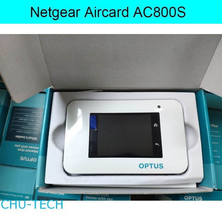 Bộ phát Wifi 4G Netgear Aircard AC800S Cat9 Fullbox - Tốc Độ 450Mps - Dung Lượng Pin Khủng - Hàng Chuẩn Mỹ