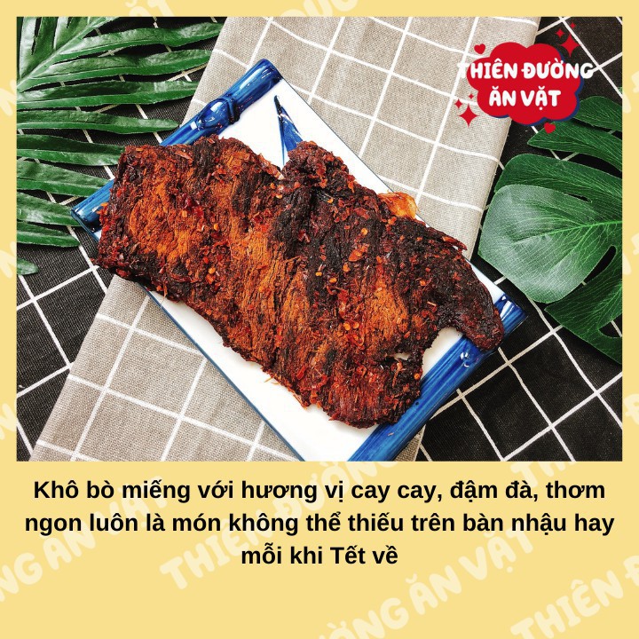 Khô bò miếng nhà làm mềm cay vừa ăn món ăn truyền thống Đà Nẵng | BigBuy360 - bigbuy360.vn