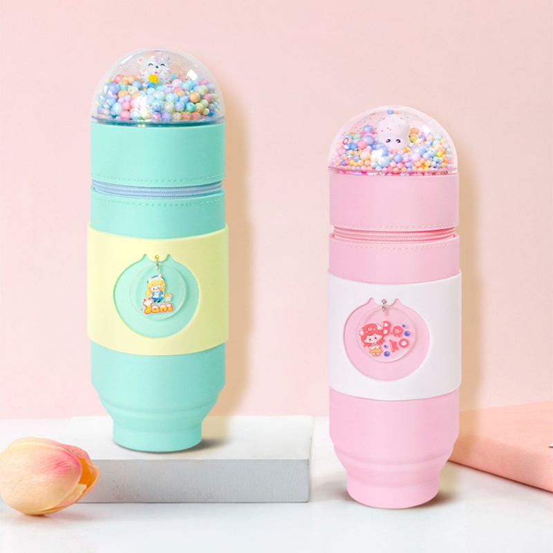 Hộp Đựng Bút Họa Tiết Hoạt Hình Xinh Xắn Dành Cho Tuổi Teen