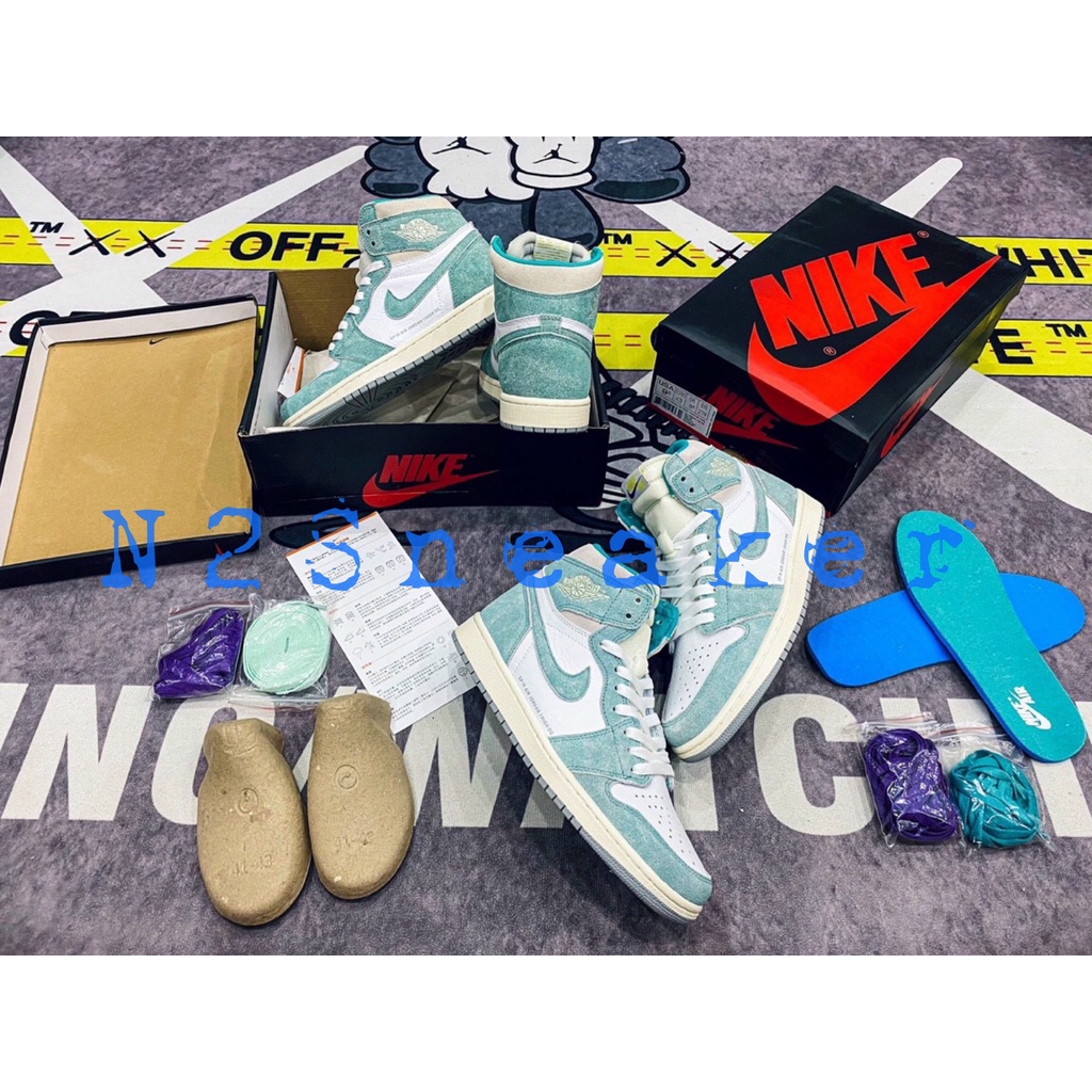 Nguyên Bản | Siêu cấp - Giày Nike Air Jordan 1 Turbo Green