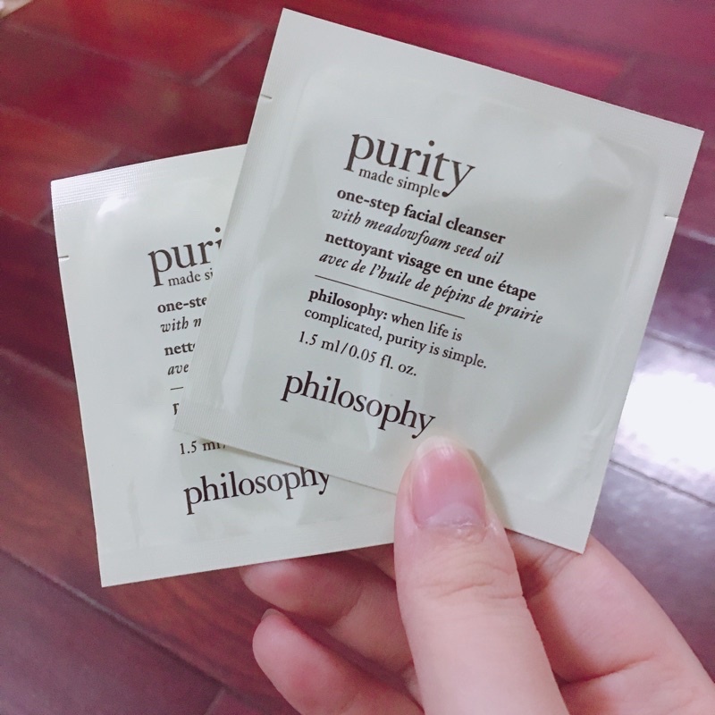 Sữa rửa mặt tẩy trang Philosophy purity made simple yêu thích số 1 tại Mỹ