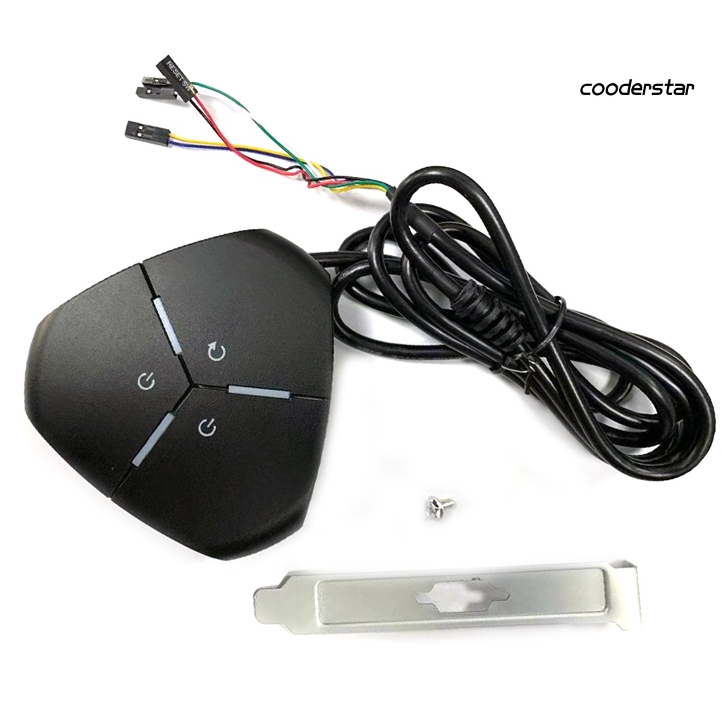 Công tắc nguồn hai cổng usb cood-co 1.6m chuyên dụng cho máy tính để bàn