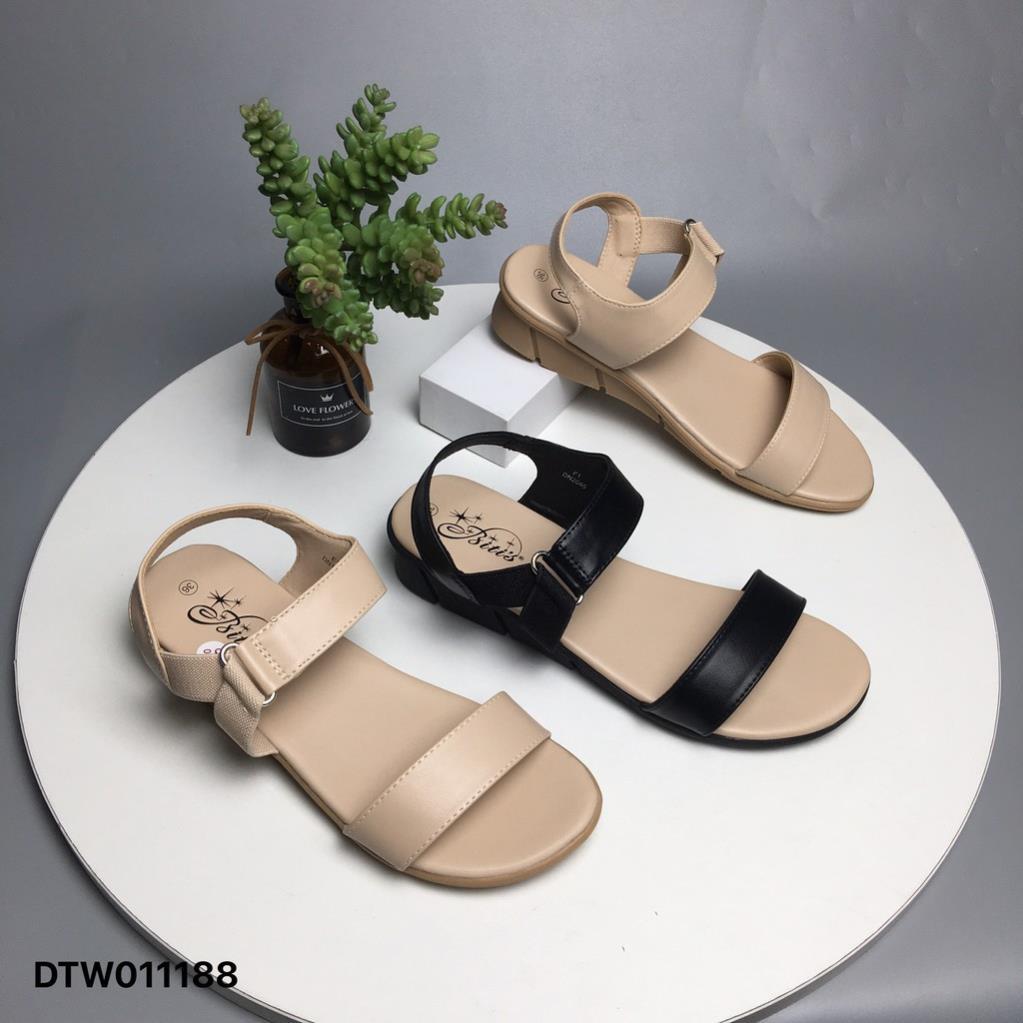 Sandal nữ BlTIS ❤️FREESHIP❤️ Dép quai hậu nữ quai chun tiện lợi DTW011188 - Hàng Chính Hãng