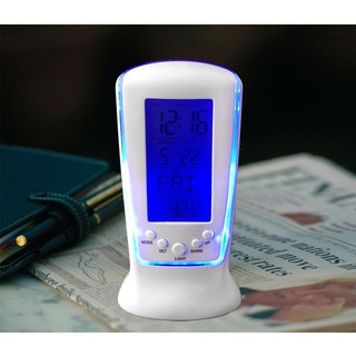 Đồng hồ để bàn kiêm đồng hồ thời tiết Square 510