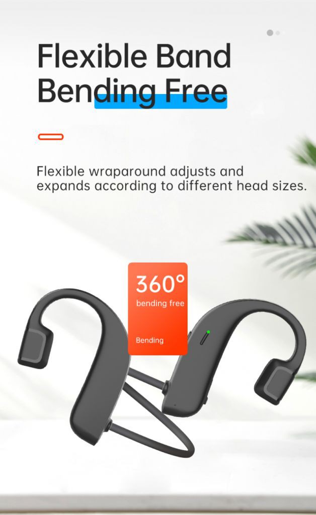 Tai nghe bluetooth vòng đầu không dây 5.0 có nam châm phong cách thể thao chống thấm nước | BigBuy360 - bigbuy360.vn