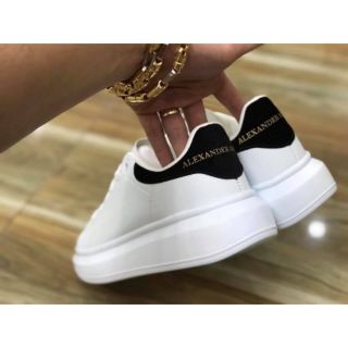 [TẶNG HỘP+TẤT] Giày thể thao giày sneaker MCqueen gót đen