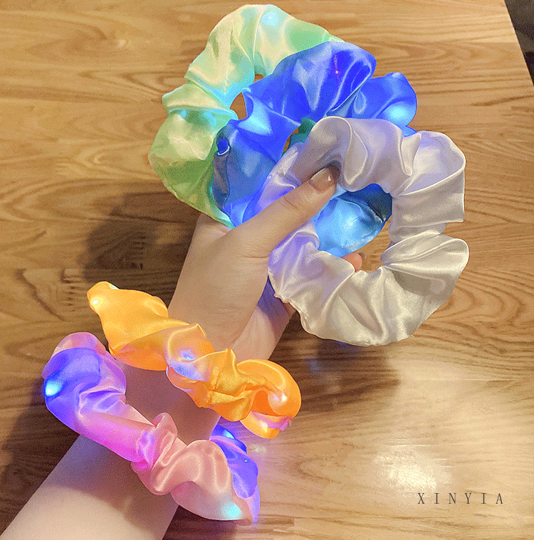 Dây Buộc Tóc Có Đèn Led Thời Trang Cho Nữ