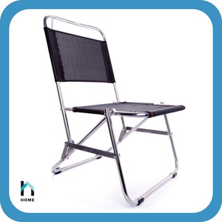 GHẾ XẾP INOX VẢI DÙ cho quán Trà Chanh, Cafe, vỉa hè, Câu Cá