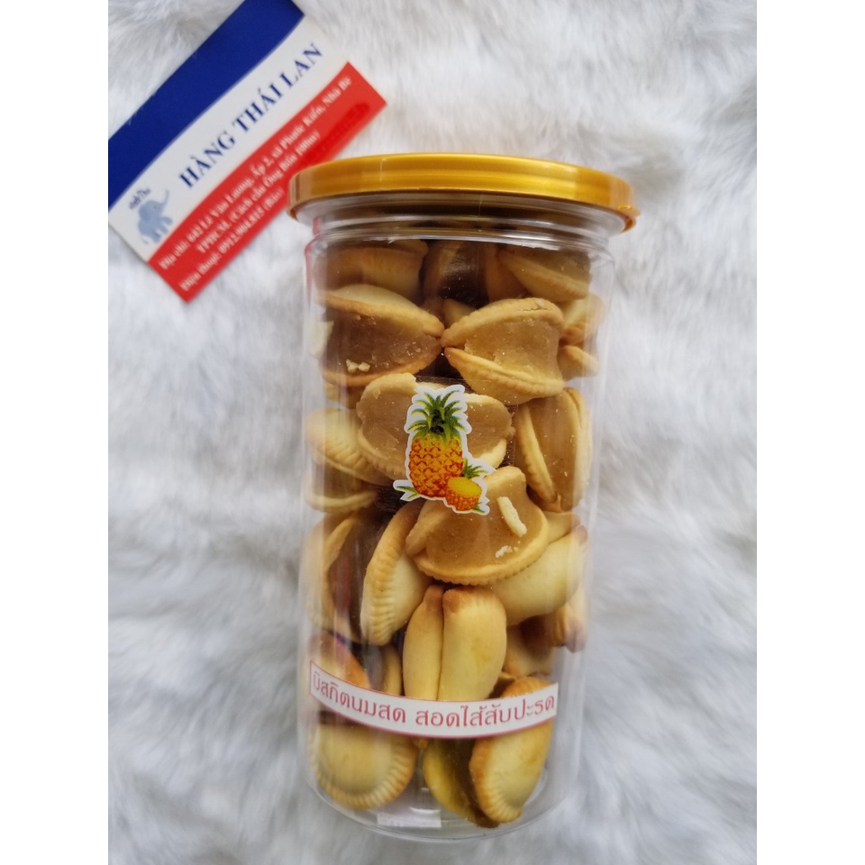 Bánh quy nhân khóm  192gram Thái Lan