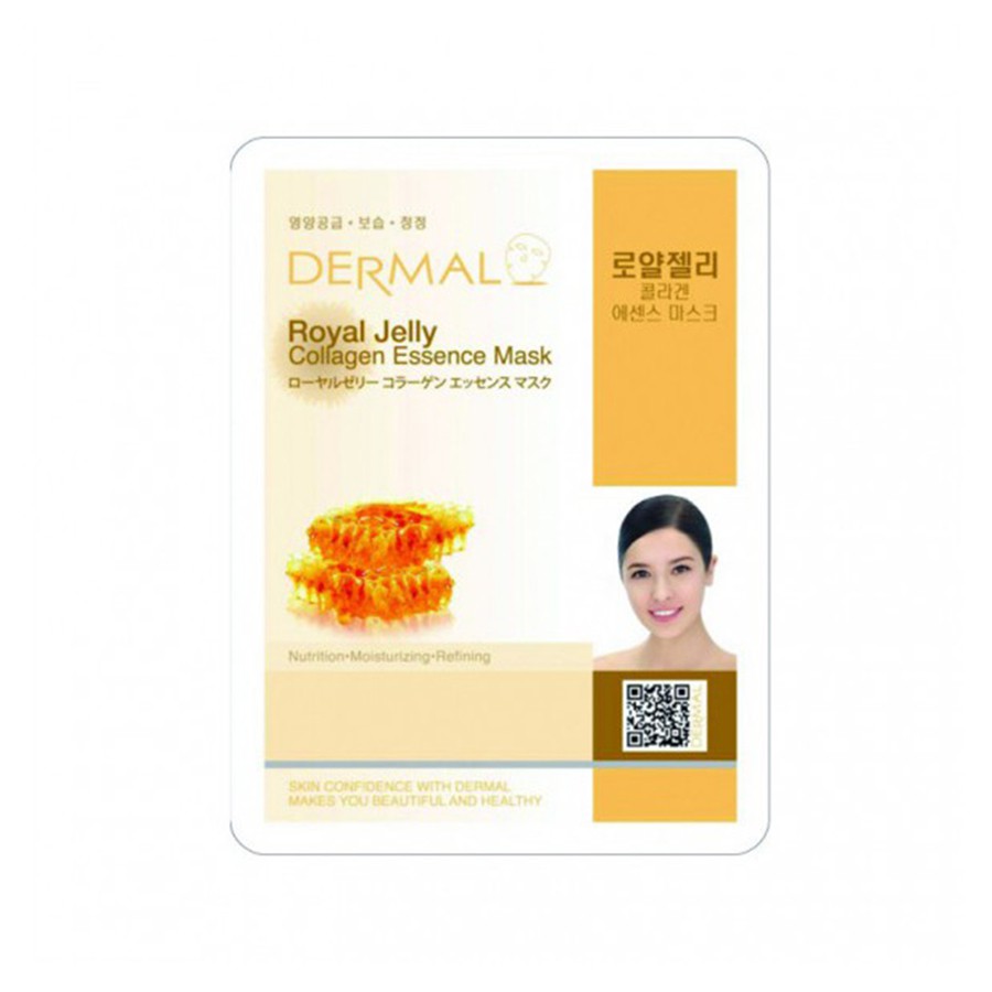 Mặt Nạ Dưỡng Da Chiết Xuất Sữa Ong Chúa Dermal Royal Jelly Collagen thumbnail