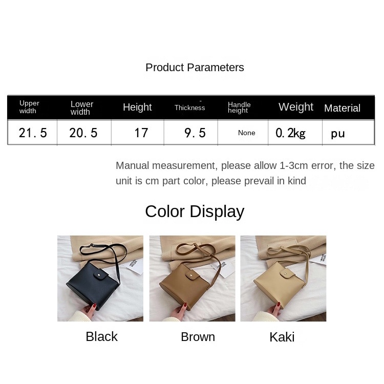 2019 New trendy crossbody student ins single shoulder large capacity all-match Korean style bucket Internet celebrity small autumn and winter bag for women