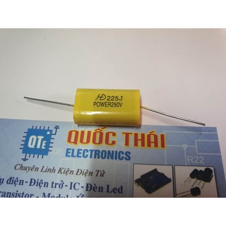 [Mã ELHACE giảm 4% đơn 300K] Combo 4 tụ cản treble 225/250v