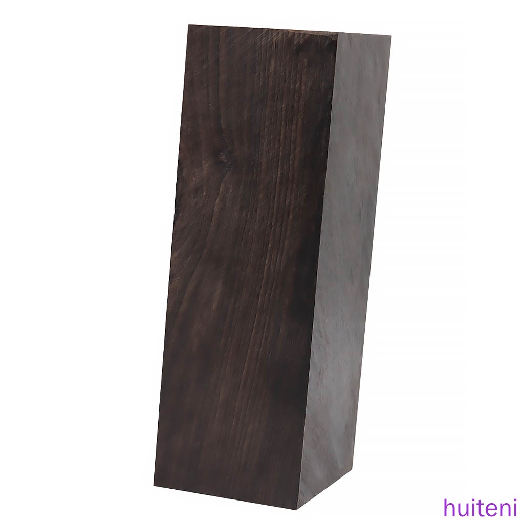 Khối gỗ mun màu đen dùng điêu khắc thủ công