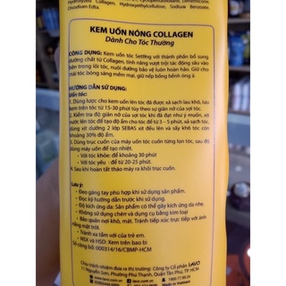THUỐC UỐN NÓNG SEBAS , UỐN SETTING SEBAS 1000ML*2