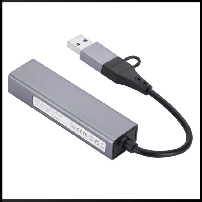 Bộ Chia 3 Cổng Usb 3.0 Gigabit Ethernet Ethernet Sang Rj45 Lan Port 3.0