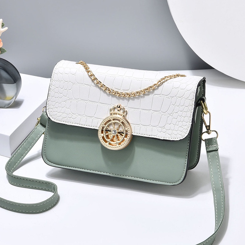 Túi Xách Đeo Chéo Một Bên Vai Hình Vuông Nhỏ Phong Cách Hàn Quốc Đơn Giản Hợp Thời Trang Cho Nữ