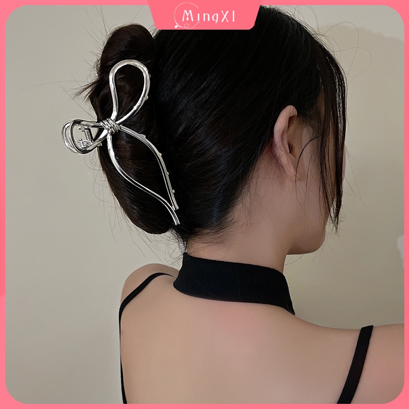 Kẹp Tóc Kim Loại Hình Bướm Thời Trang Hàn Quốc