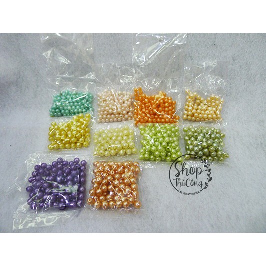 Hạt nhựa màu 4mm