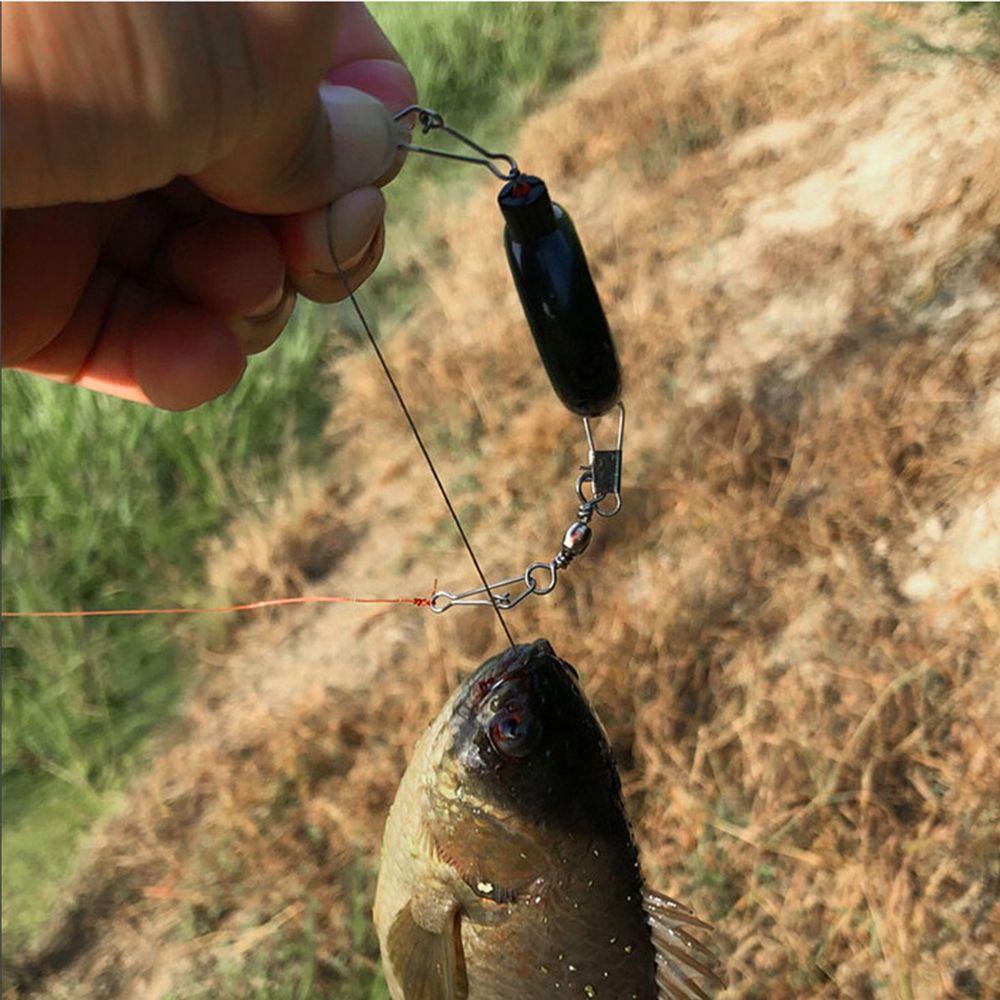 MUVAKO Kích Hoạt Móc Câu Cá Tự Động Bằng Thép Không Gỉ Chất Lượng Cao