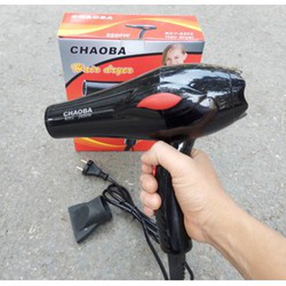 Máy sấy tóc CHAOBA 8202 2 chiều 3000w (Đen)