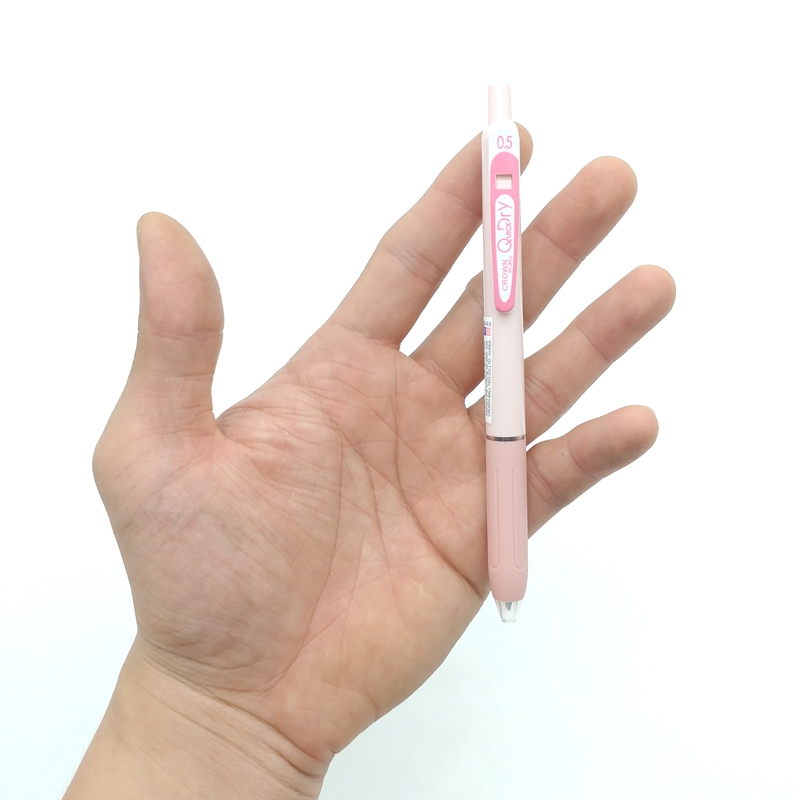 Bút Gel Crown BC-017 0.5mm - Mực Xanh - Thân Cam