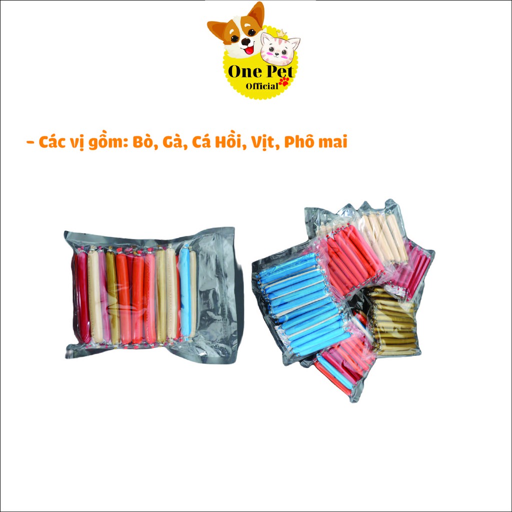 Xúc xích cho Chó, Xúc xích cho chó mèo giàu dinh dưỡng và vitamin  - One Pet Shop