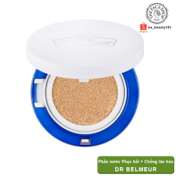 [The Face Shop AUTH] Phấn nước Che khuyết điểm Phục hồi Săn chắc da Dr Belmeur Advanced Cica Cushion 15g tfsn20