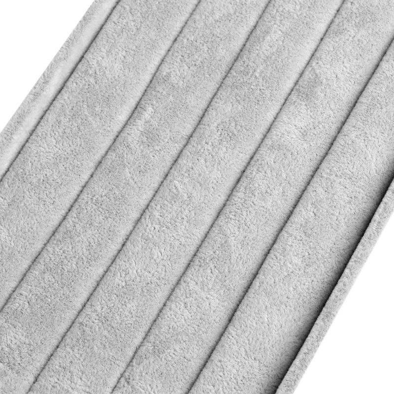 Flgo Hộp Đựng Trang Sức Hình Chữ Nhật Nhiều Ngăn Bằng Vải Flannel Màu Đỏ Đen