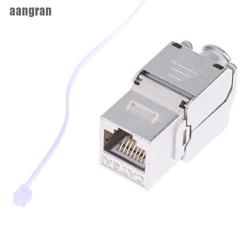 Đầu Nối Jack Mạng Bằng Kim Loại Aangran Keystone Cat6A Ftp | BigBuy360 - bigbuy360.vn