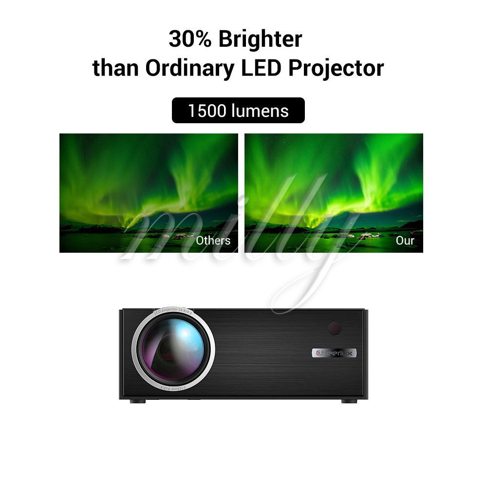Máy chiếu mini độ phân giải 4K 1080P HD 3D
