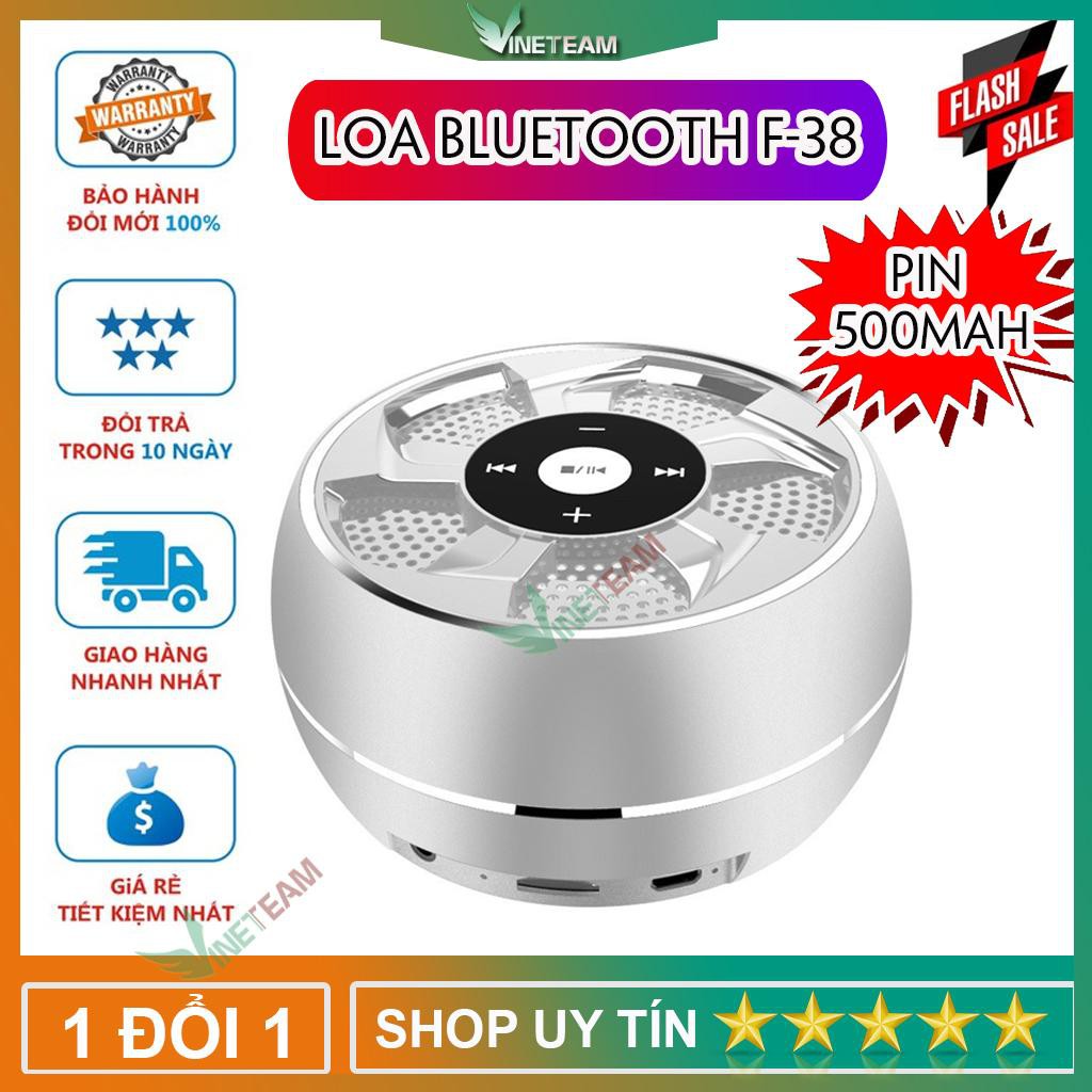 Loa bluetooth mini di động EARISE F-38 - Âm Thanh Vòm Mẫu Mới Nhất 2️⃣0️⃣2️⃣1-DC2956