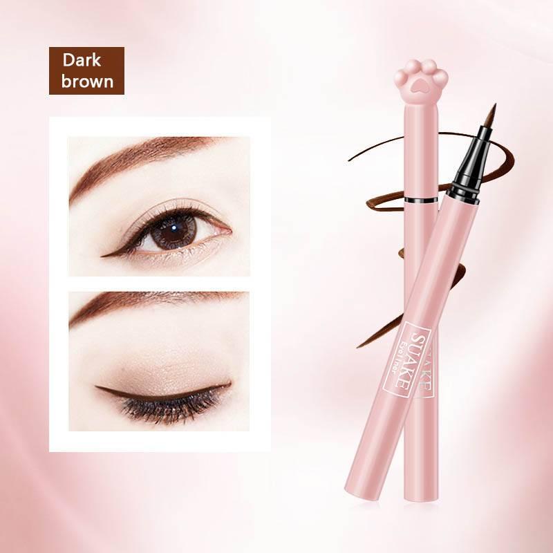 [Hàng mới về] Bút kẻ mắt nét mảnh kháng nước không nhòe nhanh khô SUAKE 0.12mm