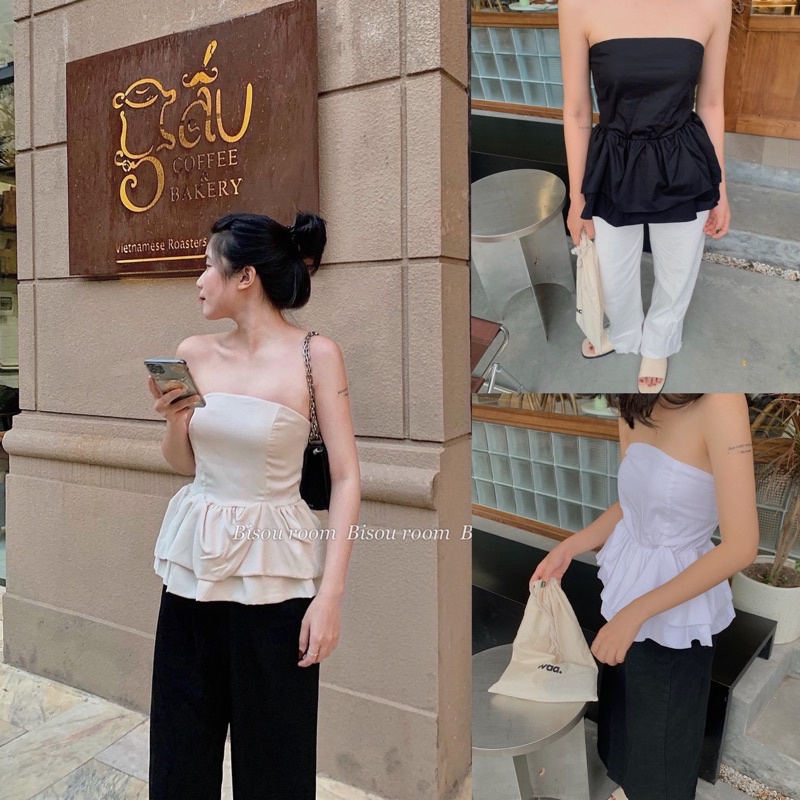 Áo ống cúp ngực - by Bisou (feedback)