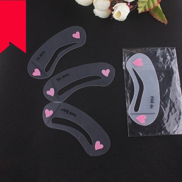 Khuôn Kẻ Lông Mày Tiện Dụng - 3 Mẫu Khuôn