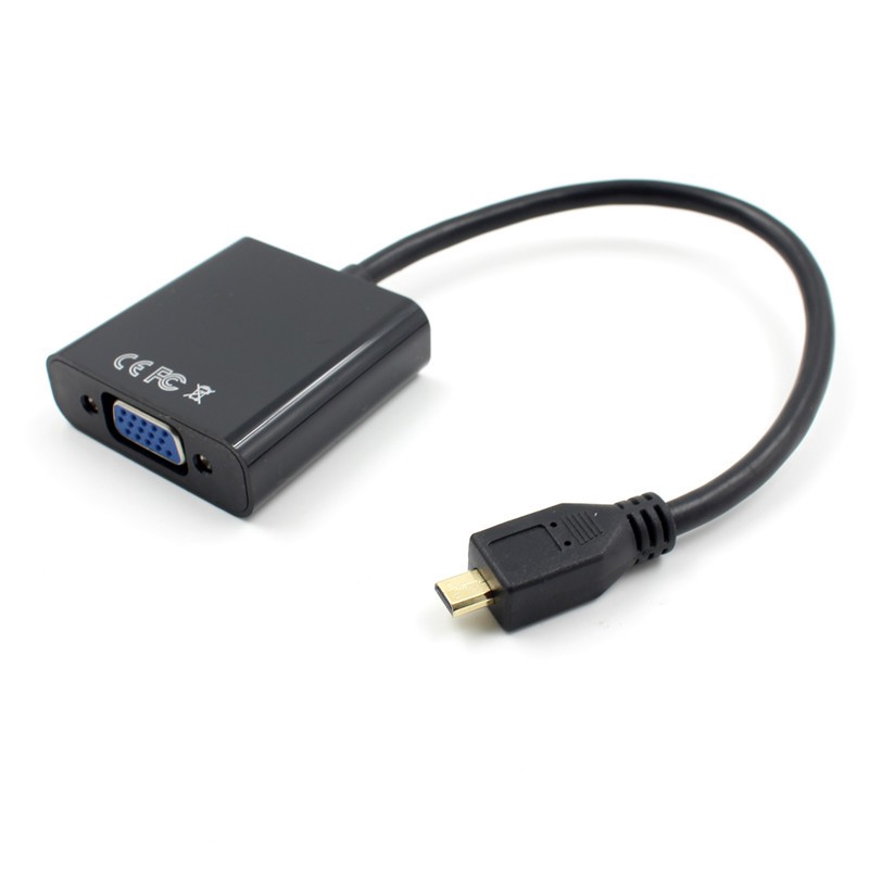 Cáp chuyển đổi micro HDMI sang VGA chất lượng cao