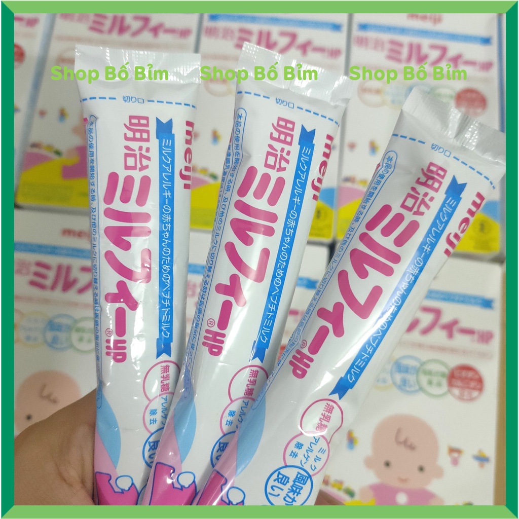 ⚡Sữa Meiji HP⚡TÁCH LẺ⚡ Sữa Thuỷ Phân Hoàn Toàn Dành Cho Bé Dị Ứng Đạm Sữa Bò -Dạng Thanh 14.5g