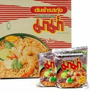1 Thùng = 30 gói mì mama chua cay và Thịt bằm Thái Lan