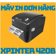 Máy in tem, mã vạch, tem nhãn, in đơn hàng, phiếu giao hàng TMĐT Xprinter 420B- in từ máy tính(usb)