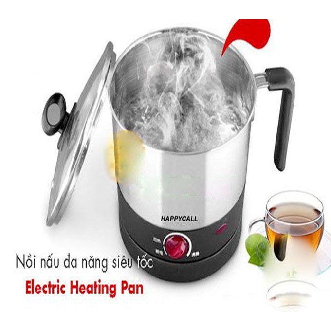 Ca Nầu Mì MINI Nồi Lẩu Mini Đa Năng Vỏ Innox Cao Cấp Nút Vặn