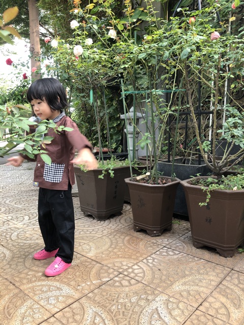 Đồ Bà Ba Nâu Quần đen Túi caro