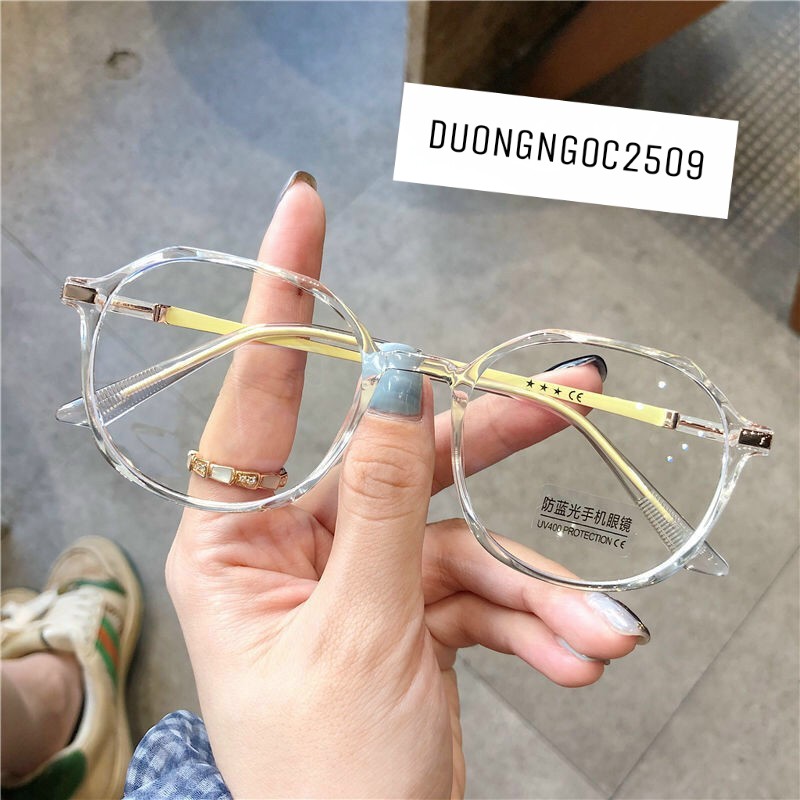 Kính ulzzang gọng cận gắn 3 sao  - NGỌC STORE