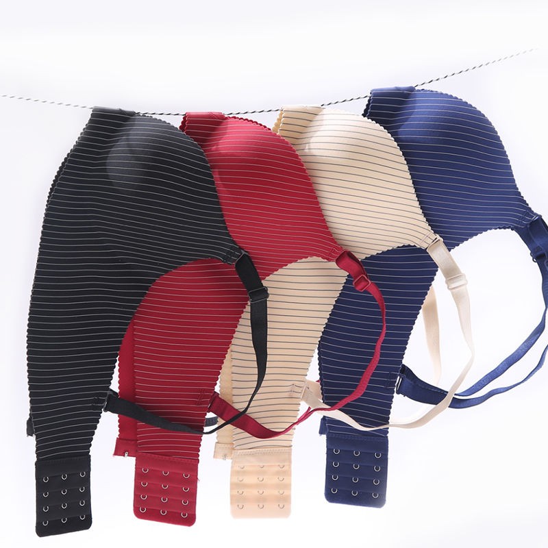 Áo Lót Nữ Su Nâng Ngực Bàn Tay, Họa Tiết Kẻ Sọc, Mêm Mại - AS11 - S2 | BigBuy360 - bigbuy360.vn