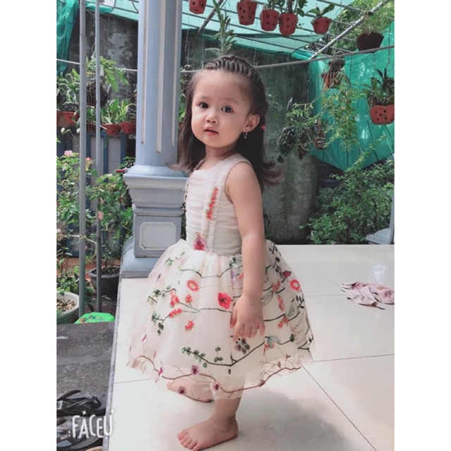 Váy công chúa xuất Mỹ size 2/3